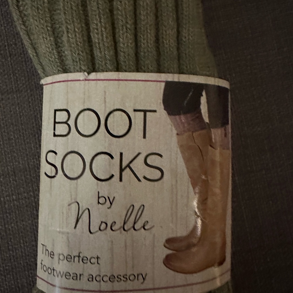 Boot Socks by Noelle NWT